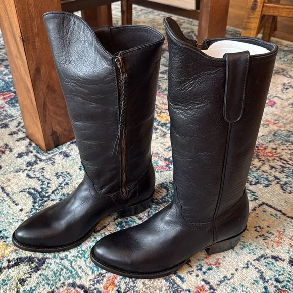 OVERLAND Women’s DANA 13” Hand Crafted Leather Riding Boot - Picture 7 of 16